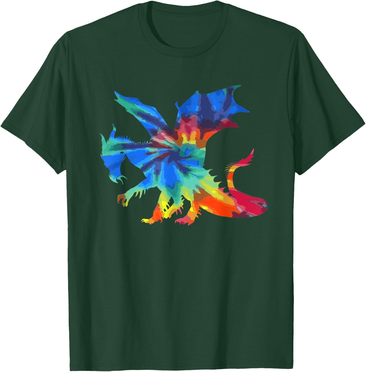 Tie Dye Dragon T-Shirt - T-Shirt | Forest