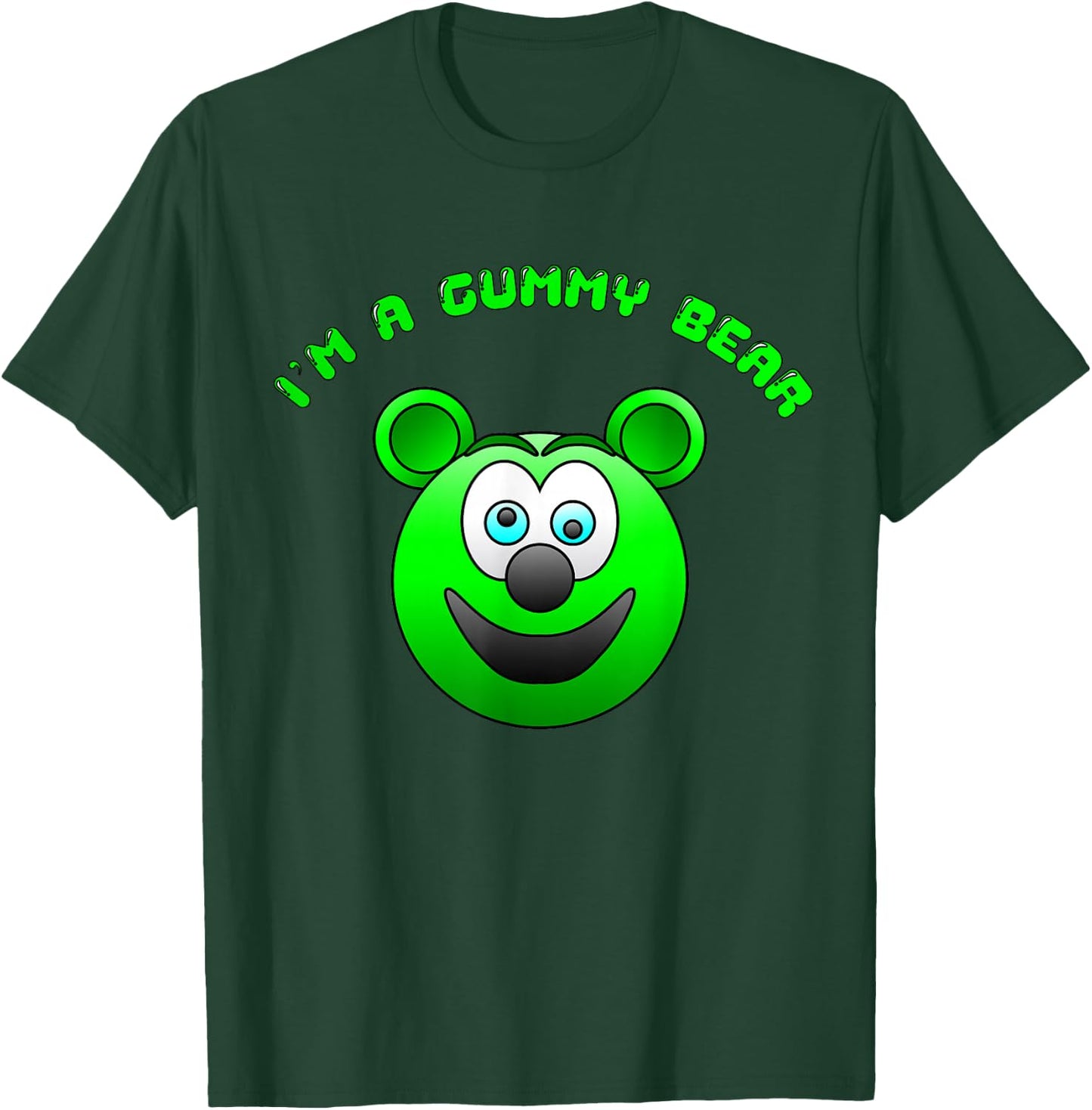 Funny Cute Kids I'm a Gummy Bear Cartoon T-Shirt - T-Shirt | Forest