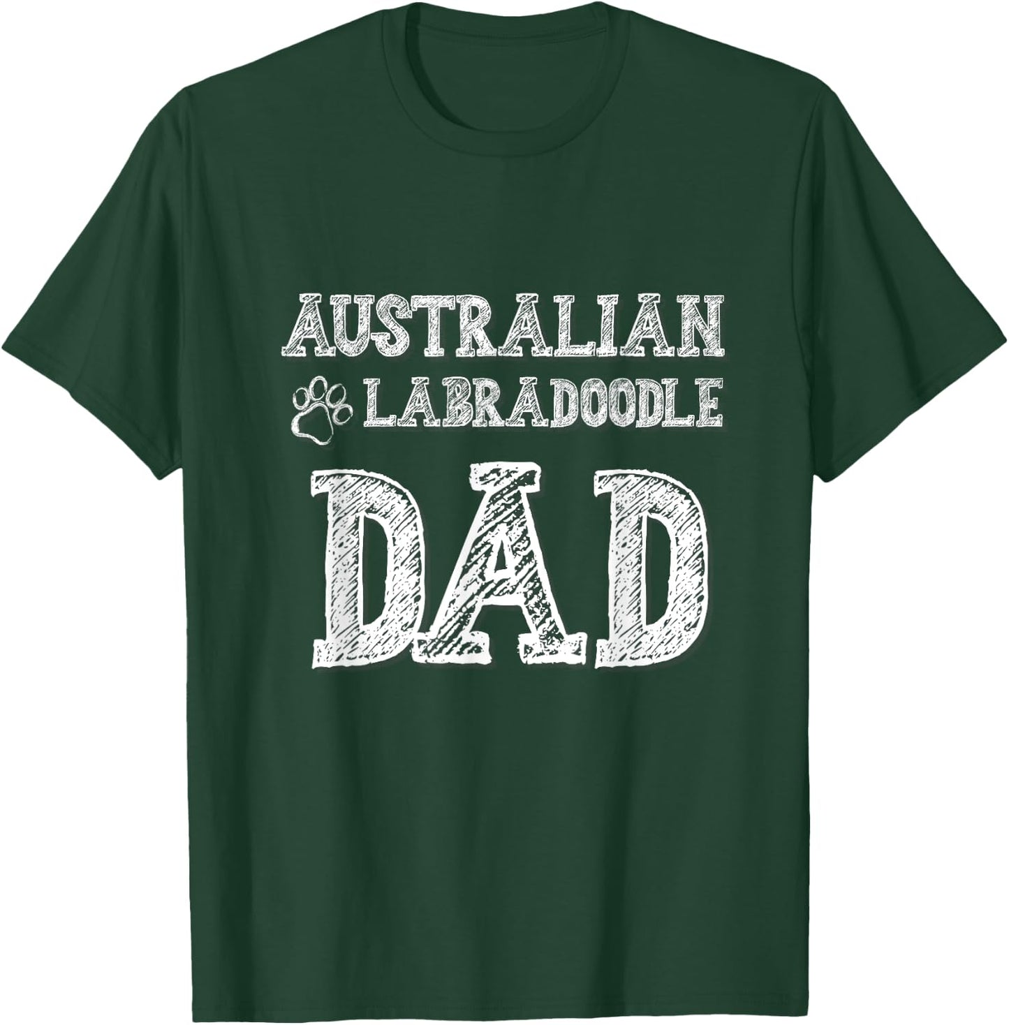 Australian Labradoodle Dad T-Shirt - T-Shirt | Forest
