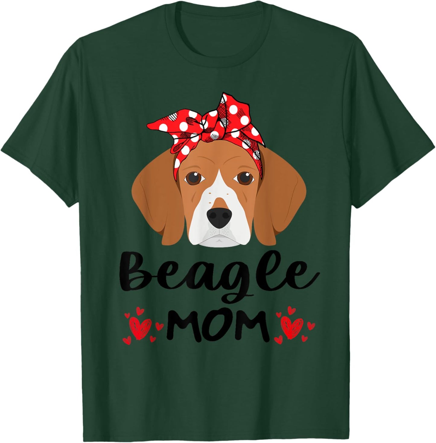 Beagle Mom T-Shirt - T-Shirt | Forest
