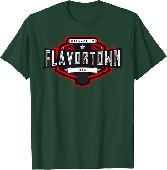 Flavortown Food Culture T-Shirt - T-Shirt | Forest