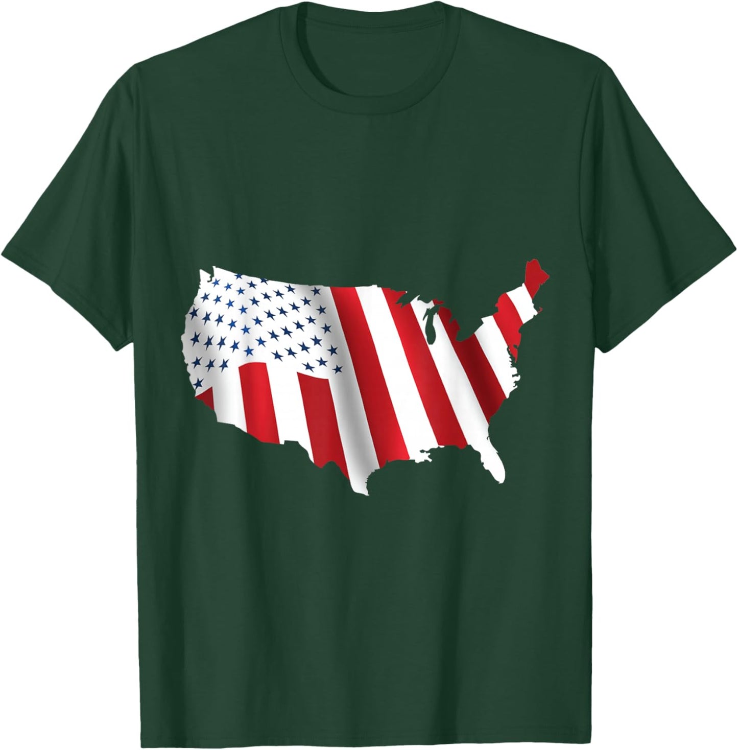 USA Civil Peace Flag T-Shirt - T-Shirt | Forest