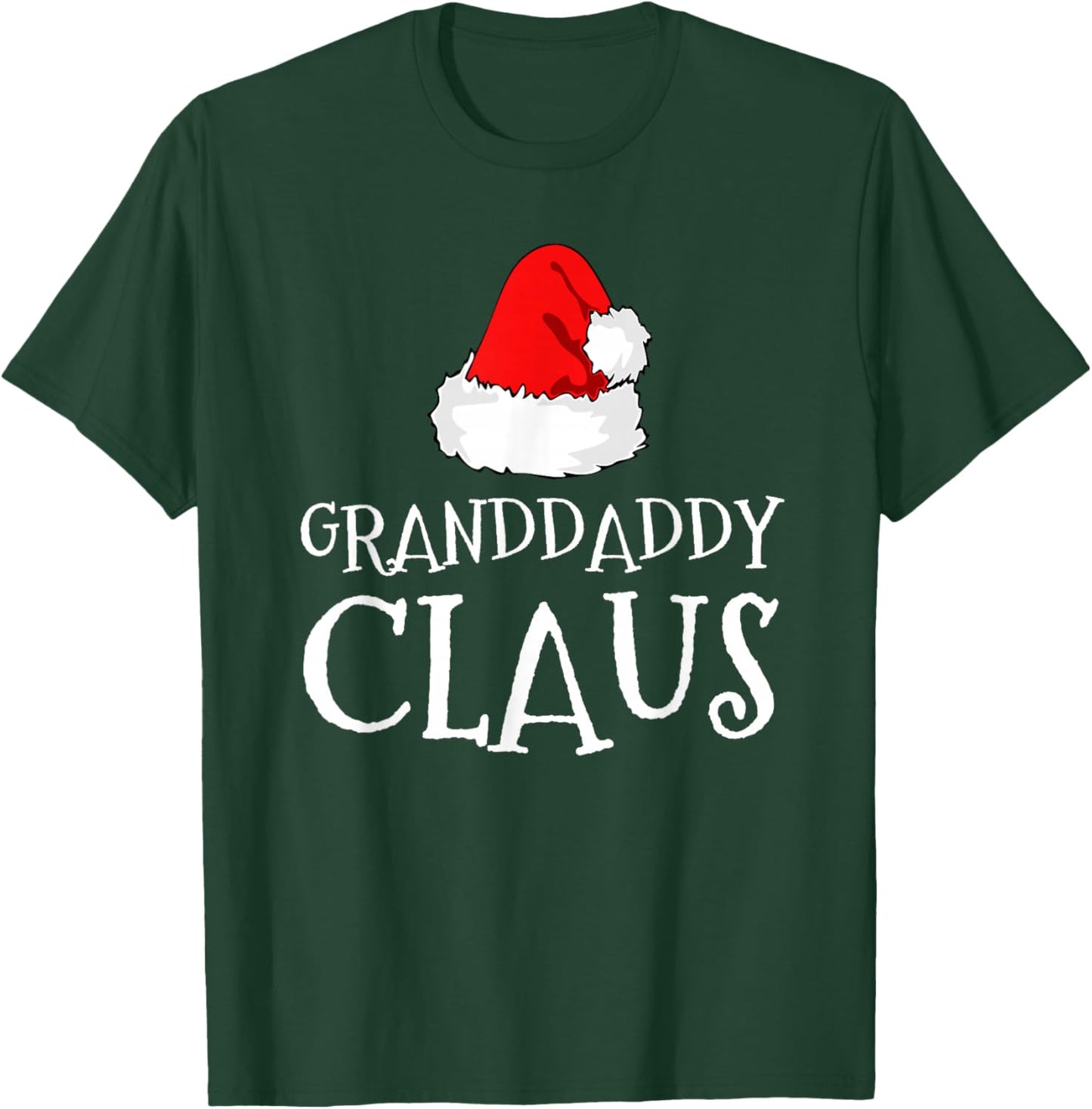 Granddaddy Claus Christmas Santa's Pajama Family Matching T-Shirt - T-Shirt | Forest