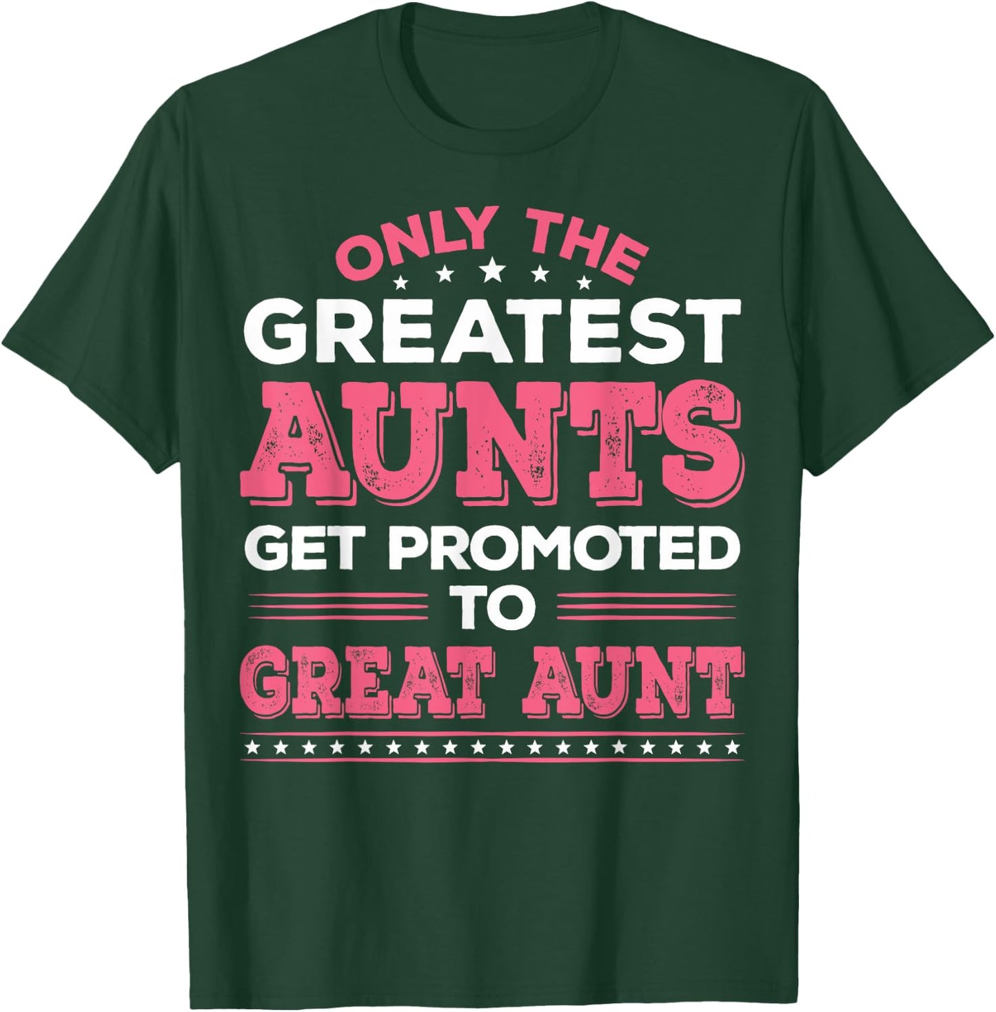 Great Aunt Pregnancy Announcement Aunts Great Aunt T-Shirt - T-Shirt | Forest