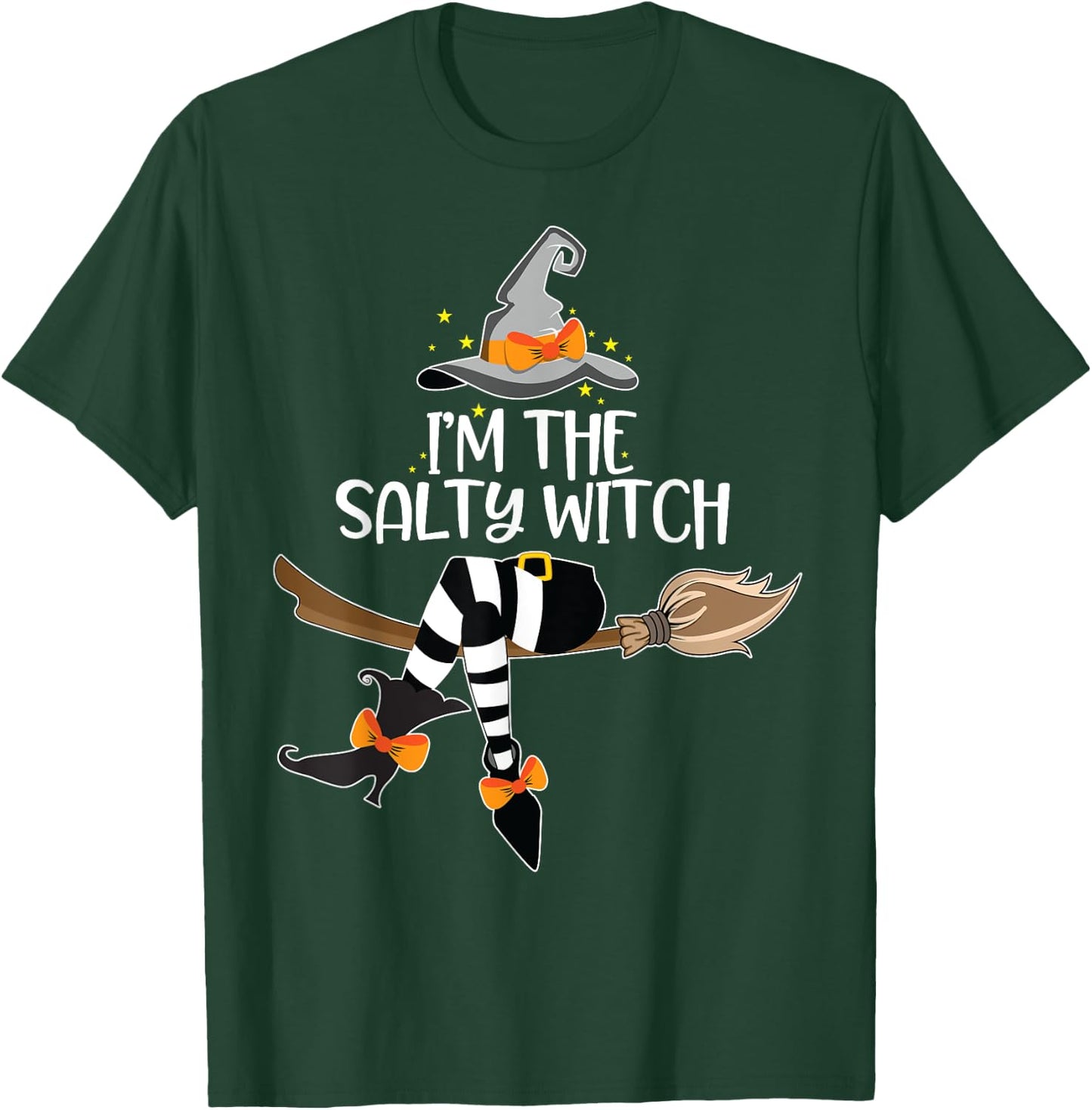 Im the Salty Witch Halloween Matching Group Costume T-Shirt - T-Shirt | Forest