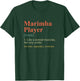 Marimba Player Definition Xylophone Instrument Musician T-Shirt - T-Shirt | Forest