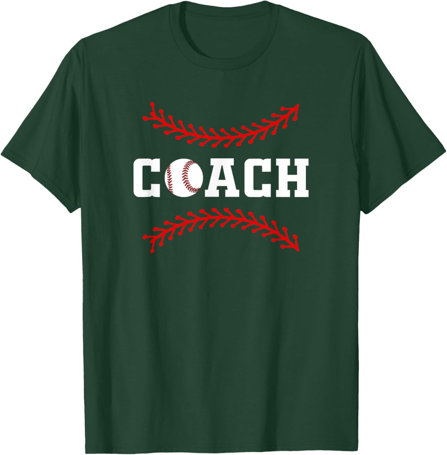 Baseball Coach T-Shirt - T-Shirt | Forest
