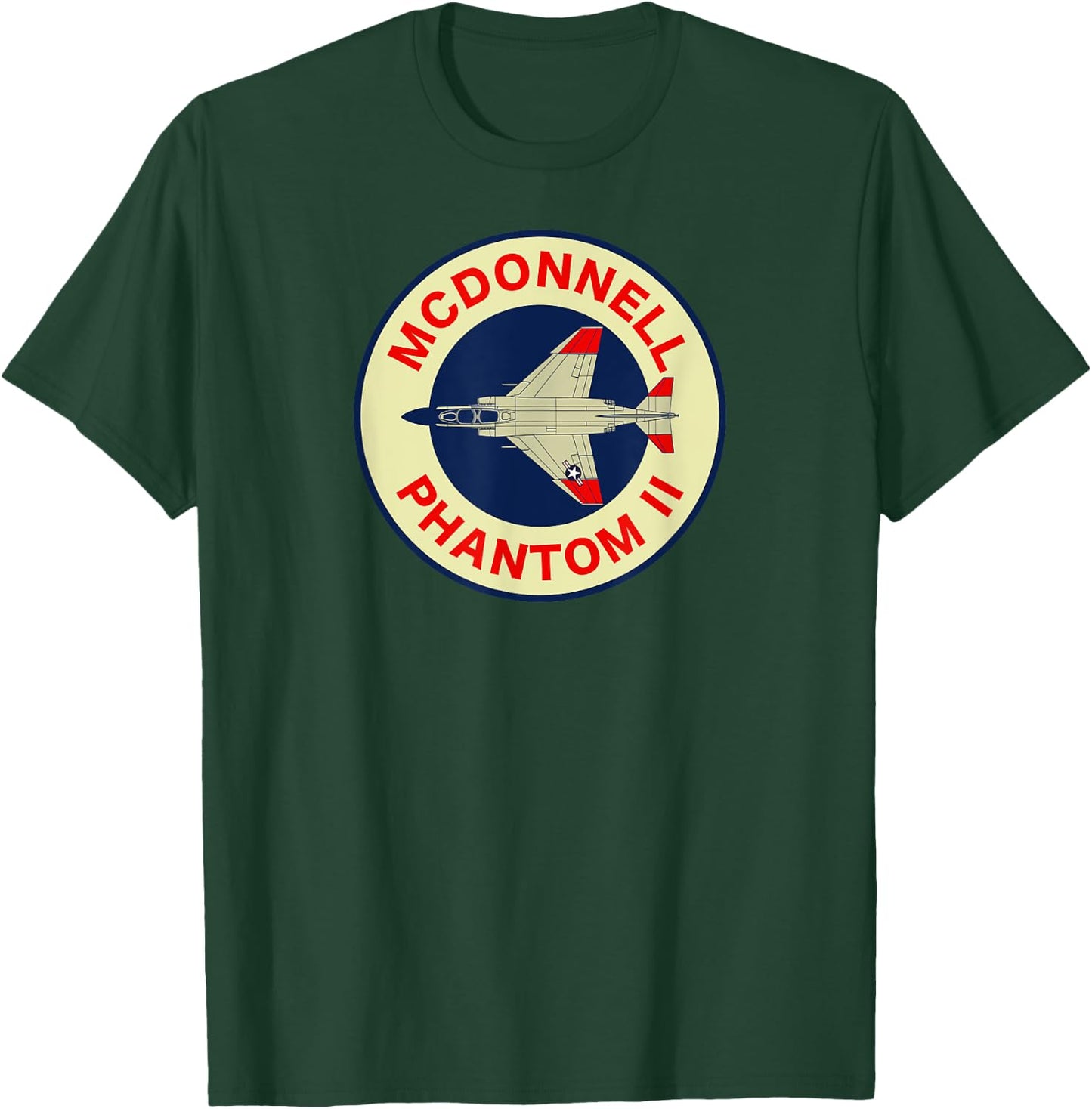 F-4 Phantom II Patch T-Shirt - T-Shirt | Forest