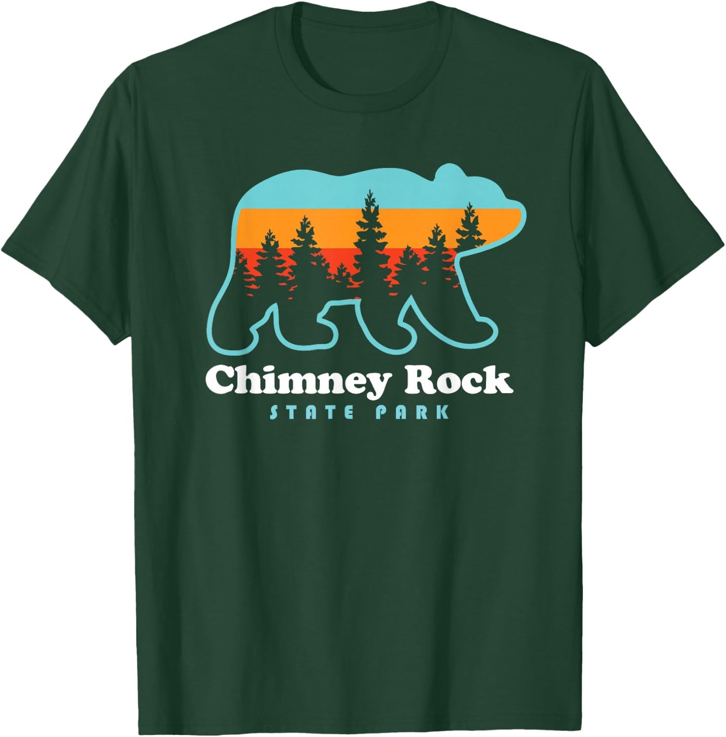 Chimney Rock - Chimney Rock T-Shirt - T-Shirt | Forest