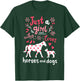 Horse Just A Girl Horses Gift T-Shirt - T-Shirt | Forest