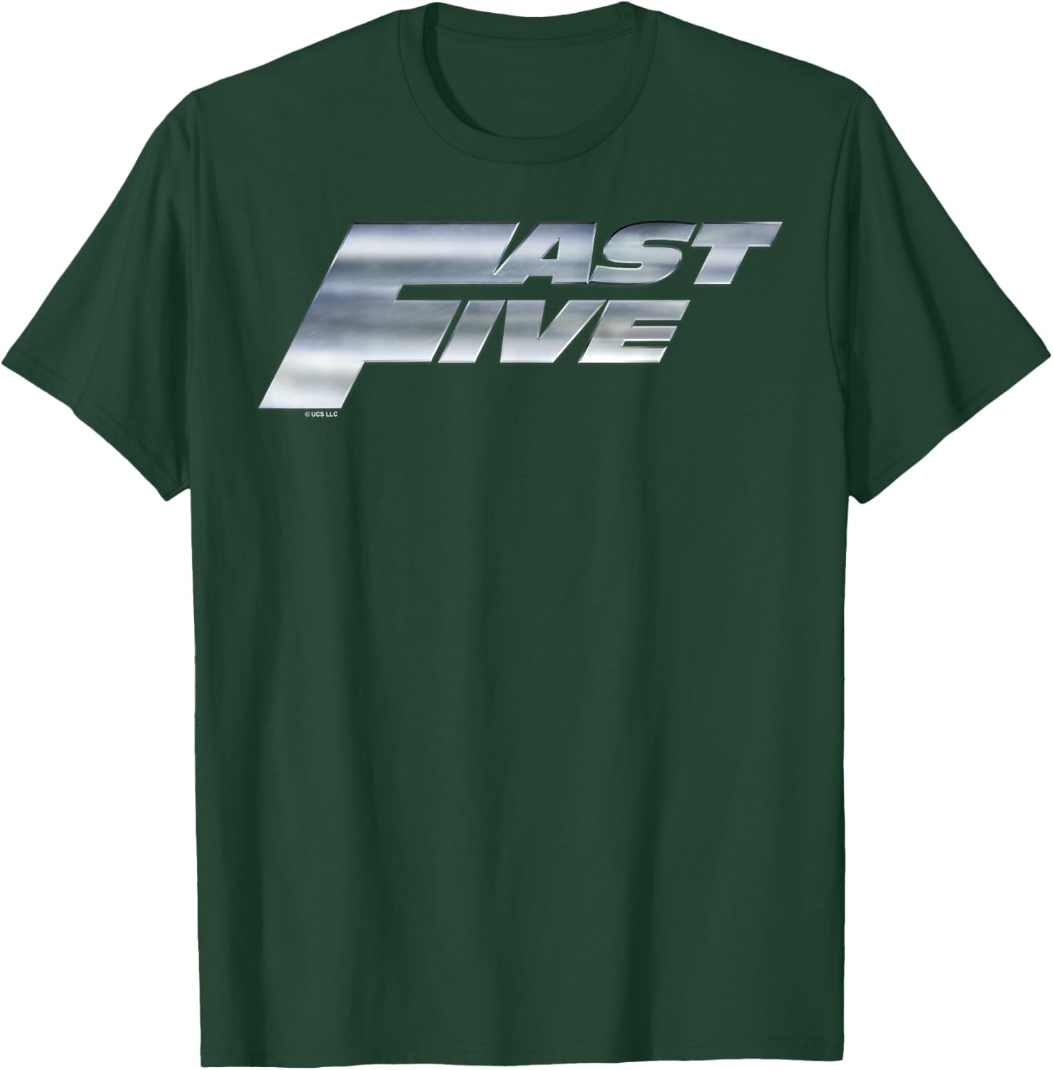 Fast & Furious Five Steel Logo T-Shirt - T-Shirt | Forest