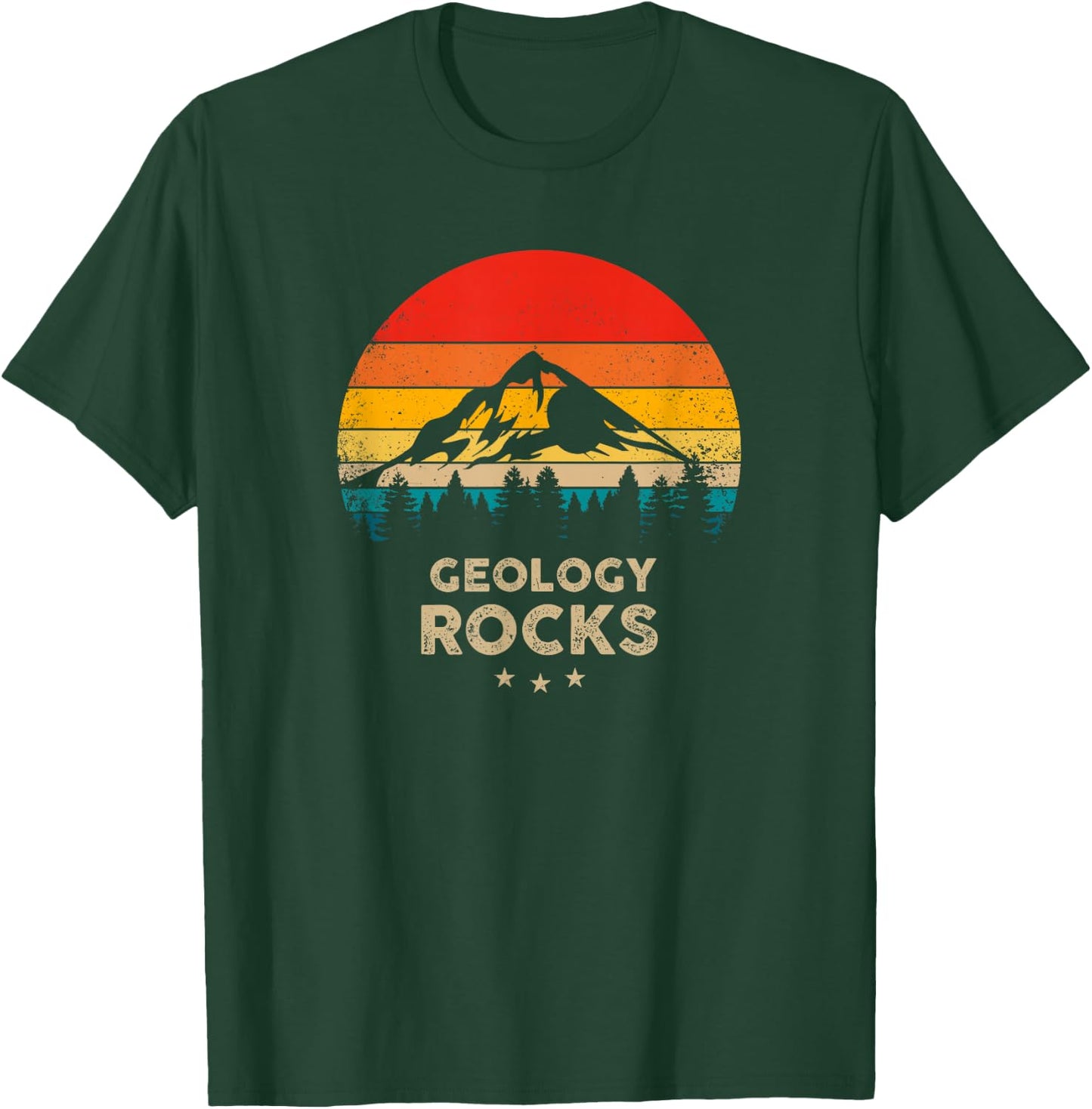 Geology Rocks - Funny Geologist Gift T-Shirt - T-Shirt | Forest