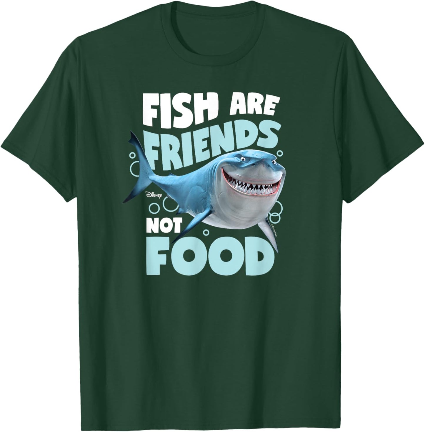 Finding Nemo - Fish Are Friends, Not Food T-Shirt - T-Shirt | Forest