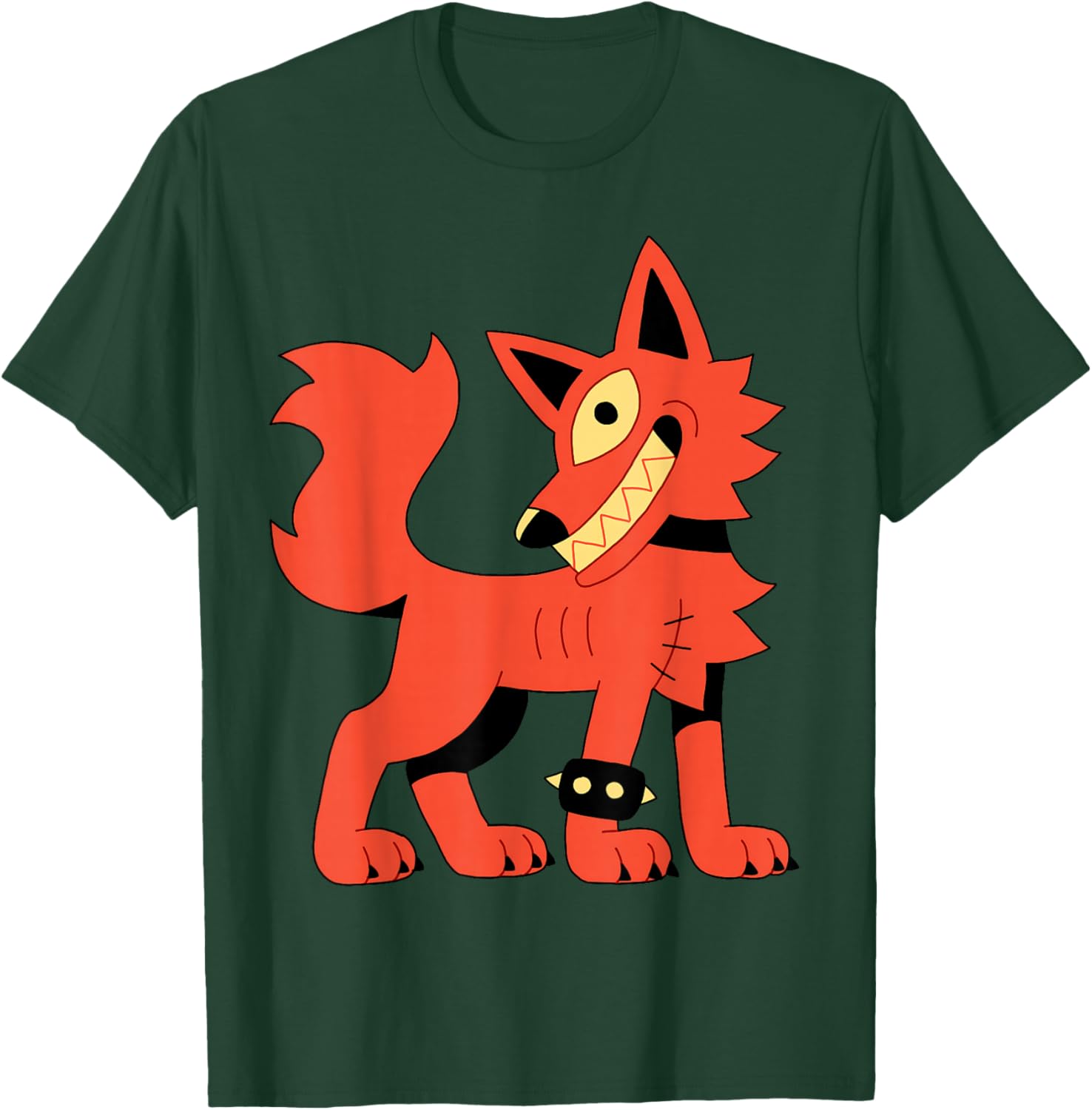 Eddie the One Eyed Wolf T-Shirt - T-Shirt | Forest
