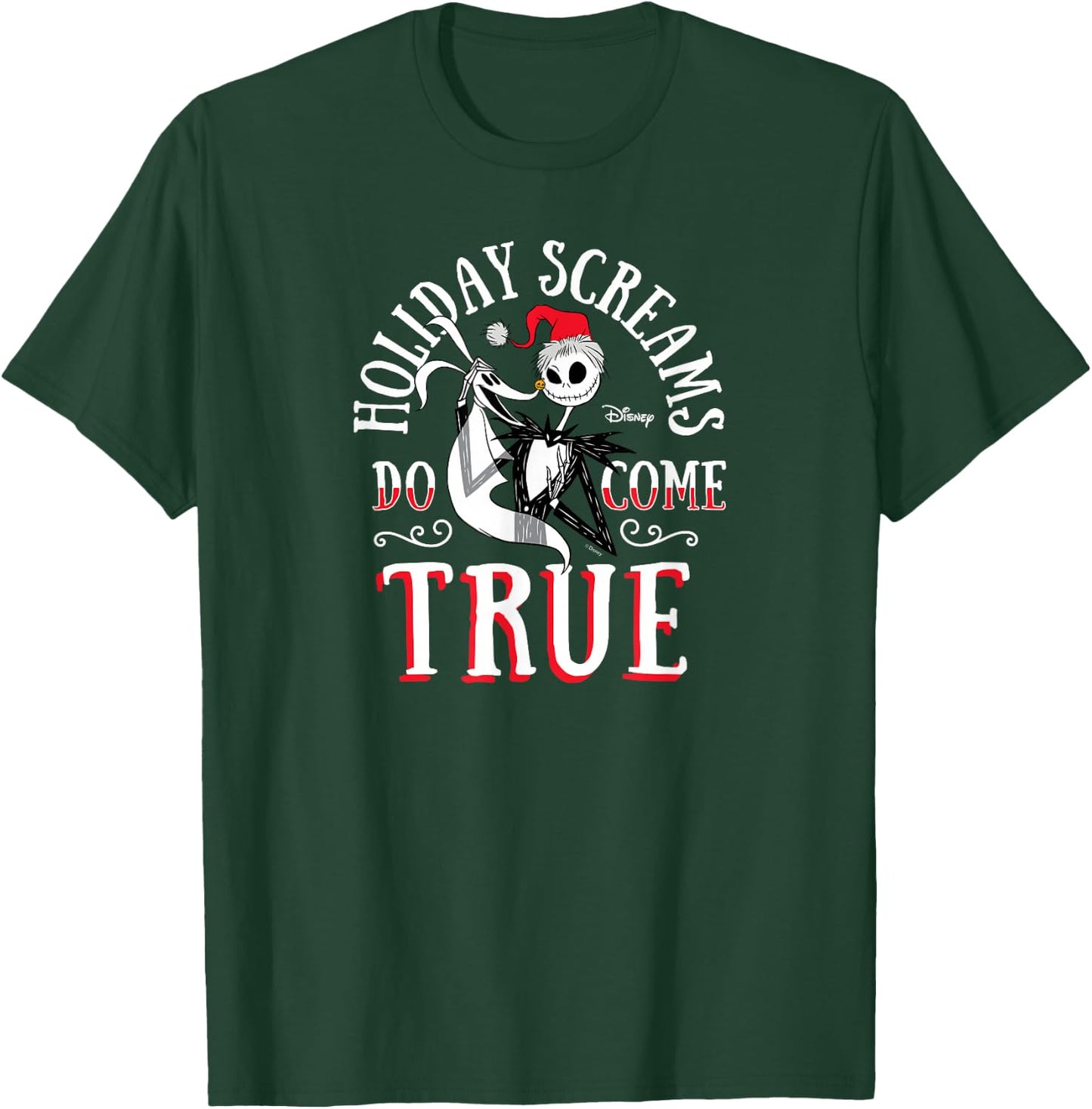 The Nightmare Before Christmas - Jack Zero Holiday Screams T-Shirt - T-Shirt | Forest