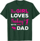 Cute Girls Hunting Gift Dad Daughter Hunting Buddy Hunter T-Shirt - T-Shirt | Forest