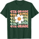 Groovy 4th Grade Back to School First Day of Fourth Grade T-Shirt - T-Shirt | Forest