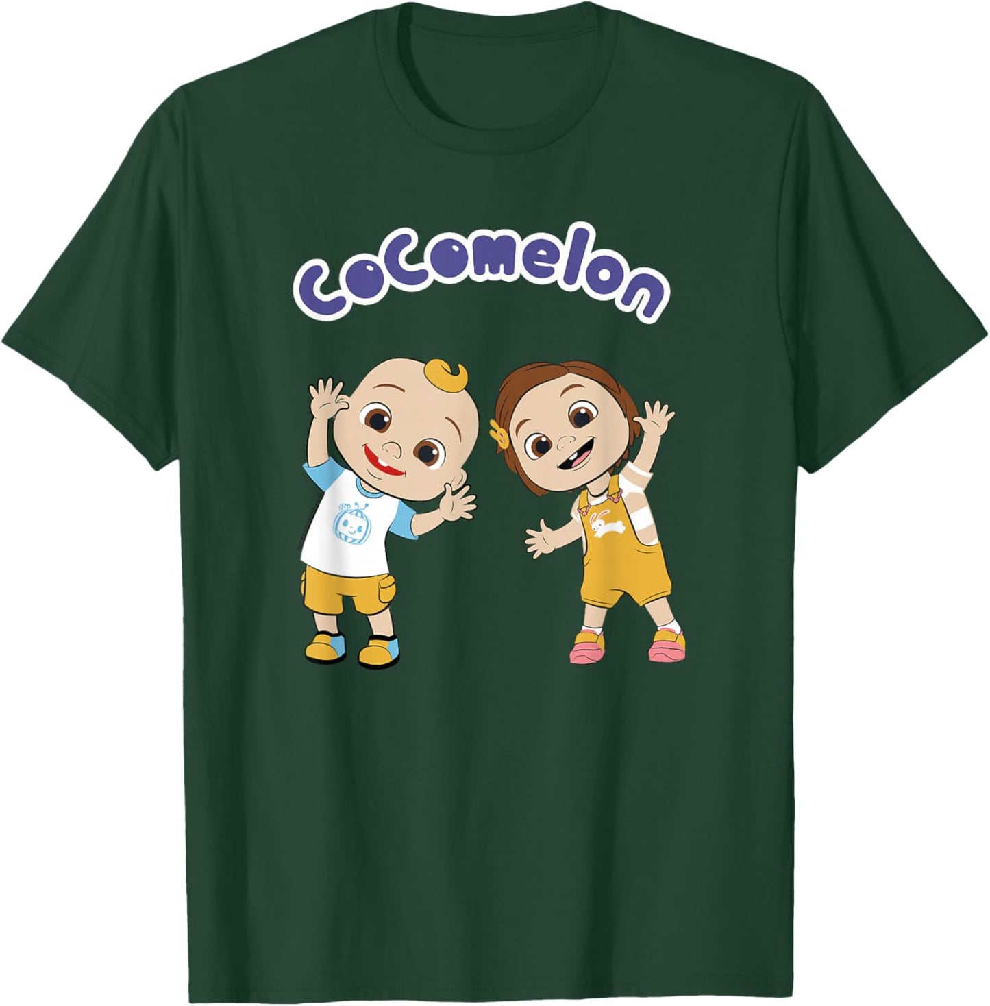 CoComelon Classic Children Double Dancing T-Shirt - T-Shirt | Forest