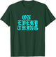 Turquoise On Everything Turquoise Graphic T-Shirt - T-Shirt | Forest