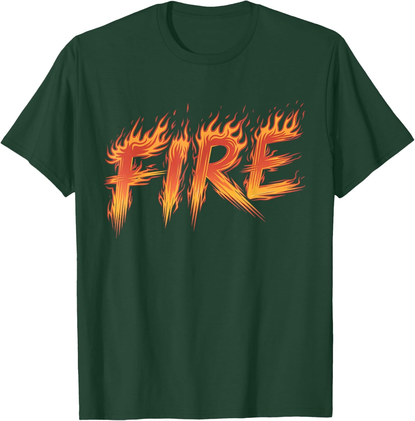 Fire Halloween Costume Fire Ice Matching Couples T-Shirt - T-Shirt | Forest