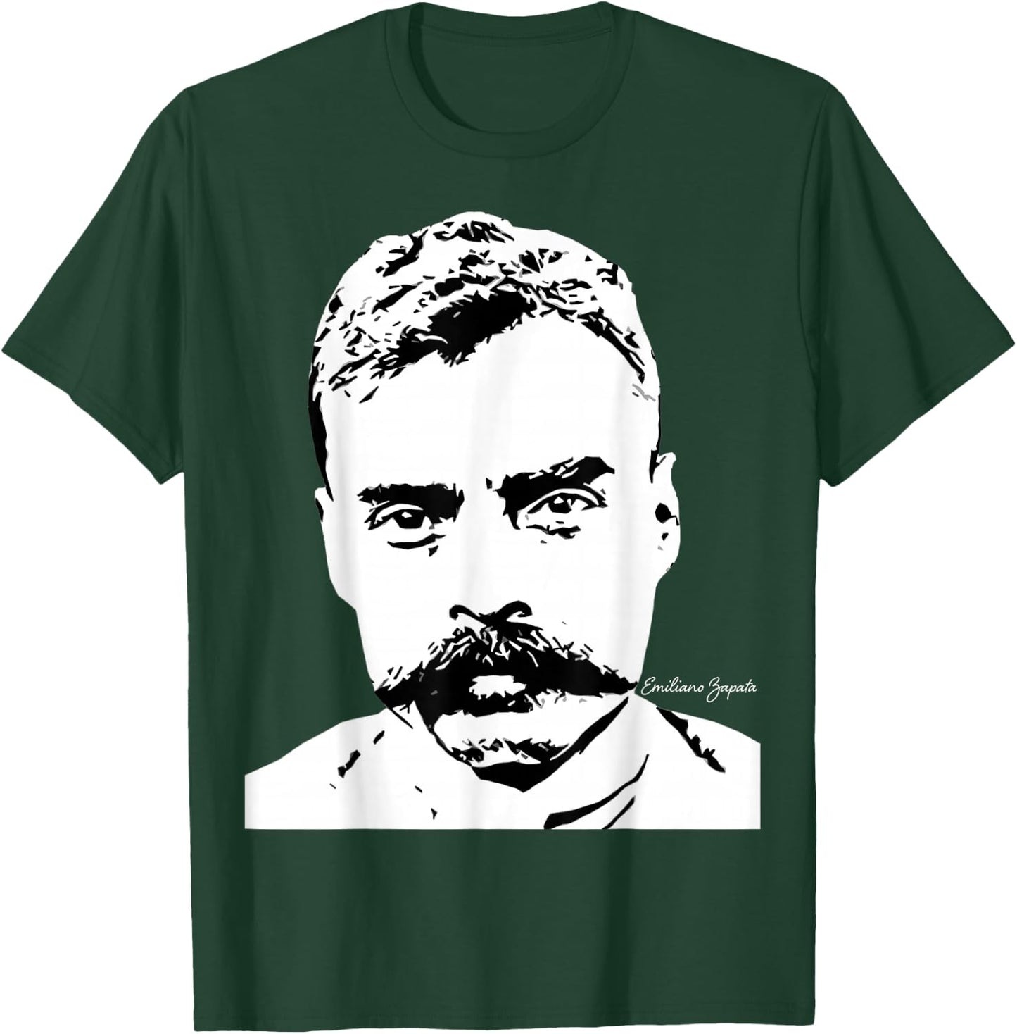 Emiliano Zapata Mexican Hero La Revolucion Mexicana T-Shirt - T-Shirt | Forest