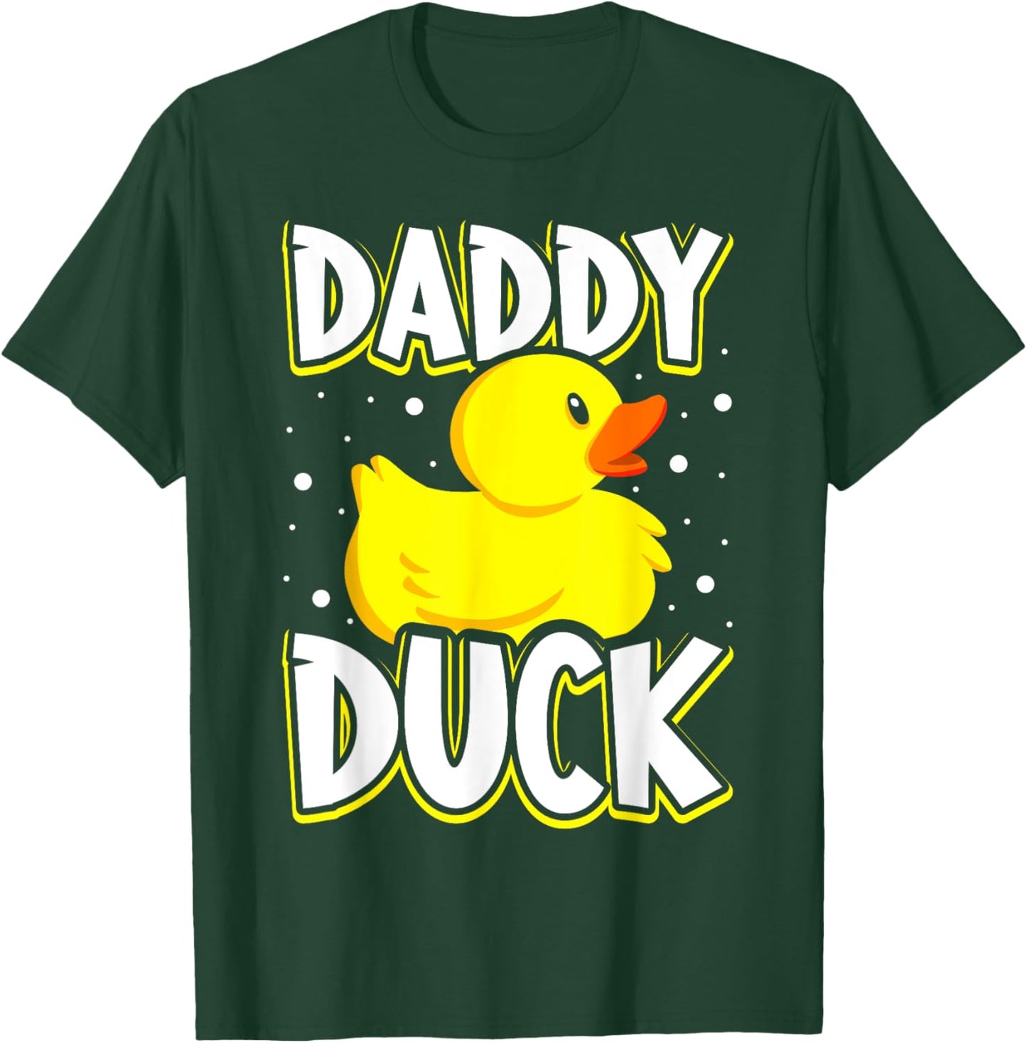 Daddy Duck Rubber Duck Dad T-Shirt - T-Shirt | Forest