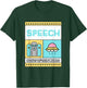 Speech therapy is out of this world UFO Alien T-Shirt - T-Shirt | Forest