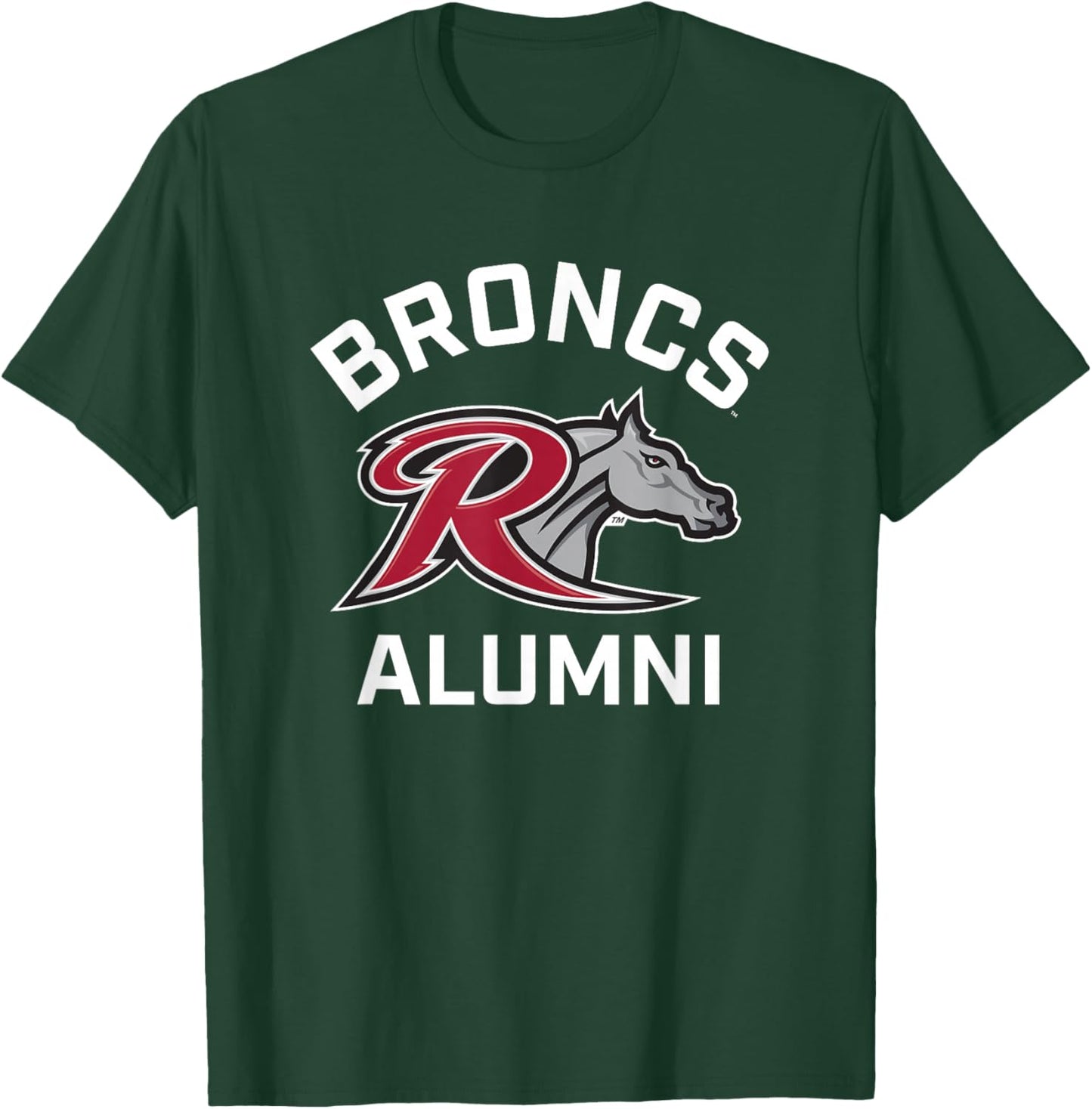 Rider University Broncs Arched Alumni T-Shirt - T-Shirt | Forest