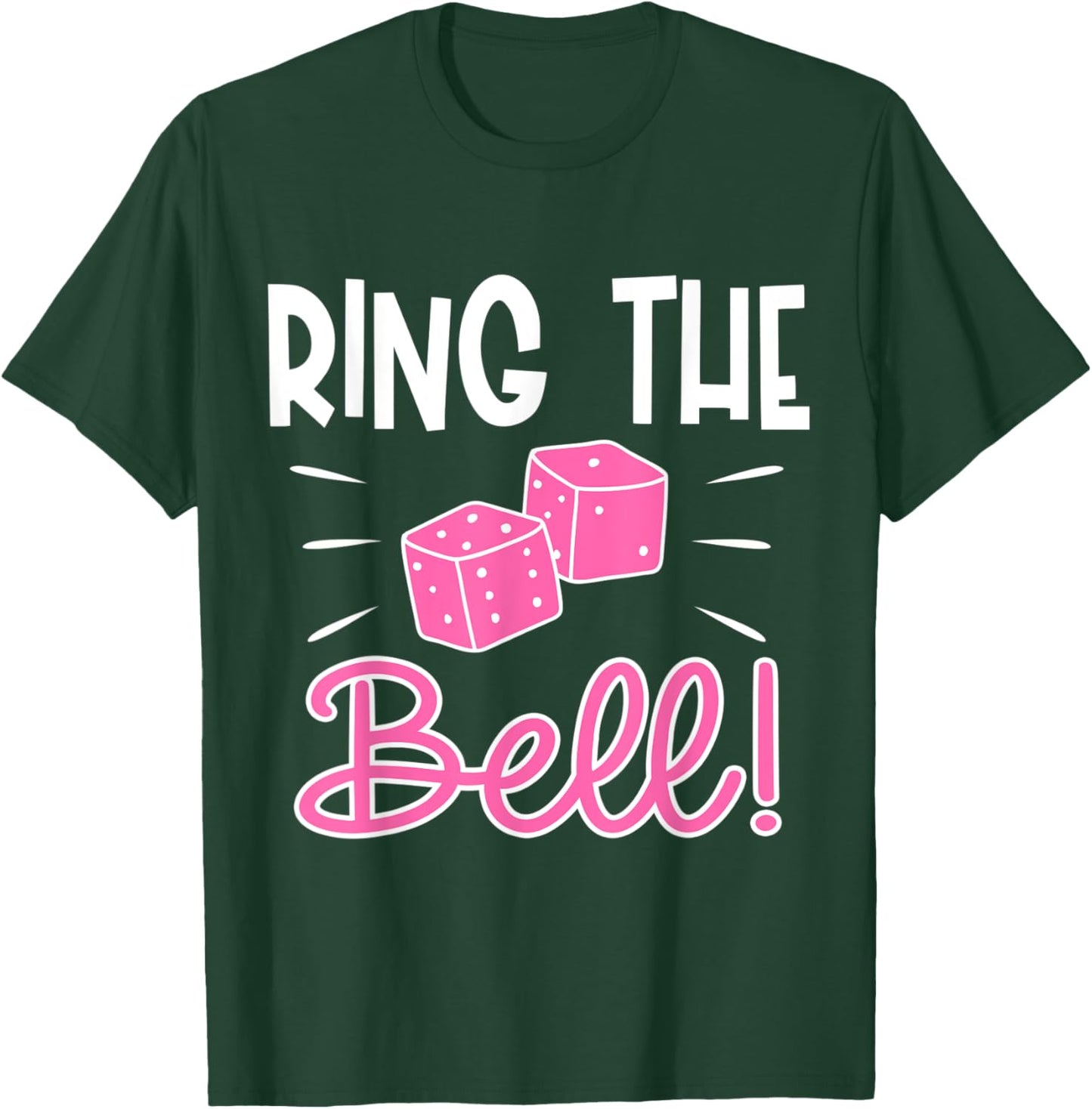 Bunco Ring Bell Dice Game Night T-Shirt - T-Shirt | Forest