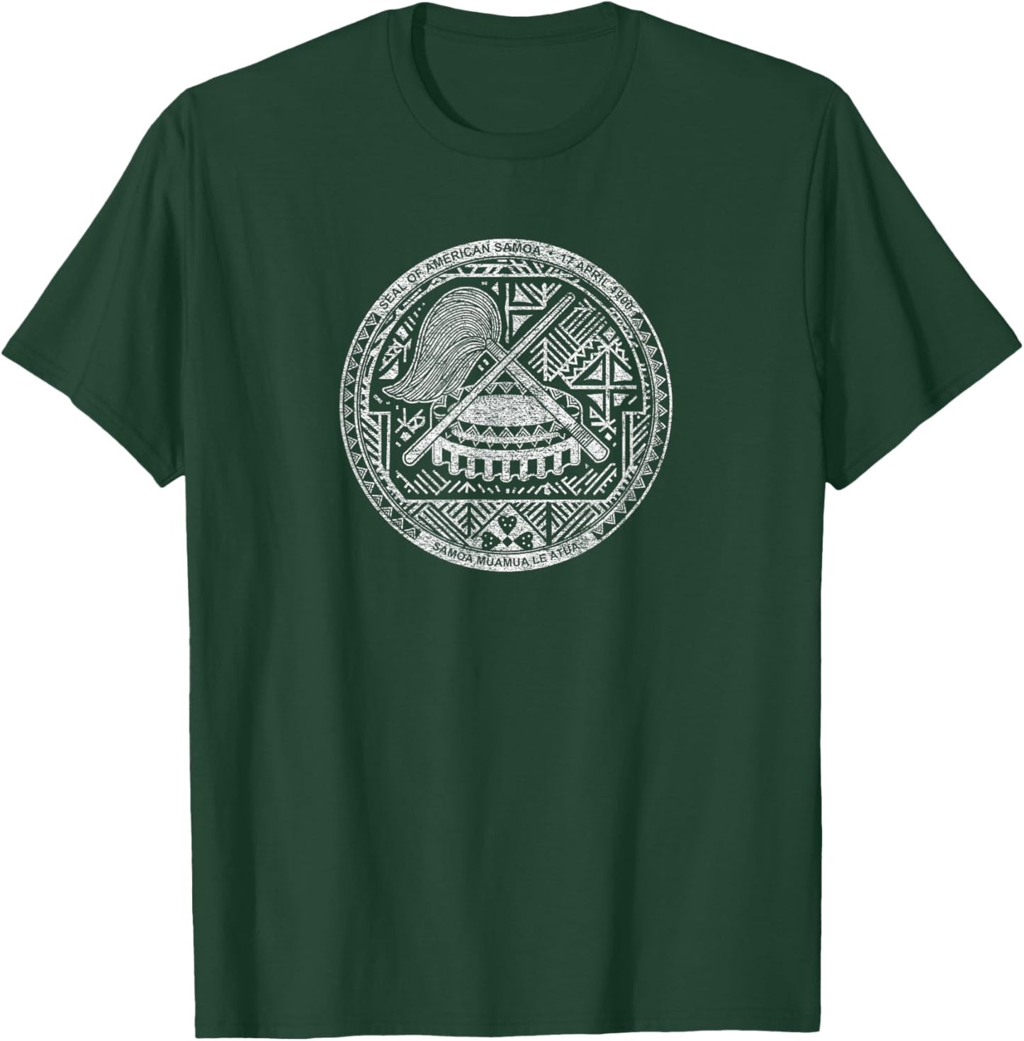 Seal of American Samoa Flag Pago Pago T-Shirt - T-Shirt | Forest