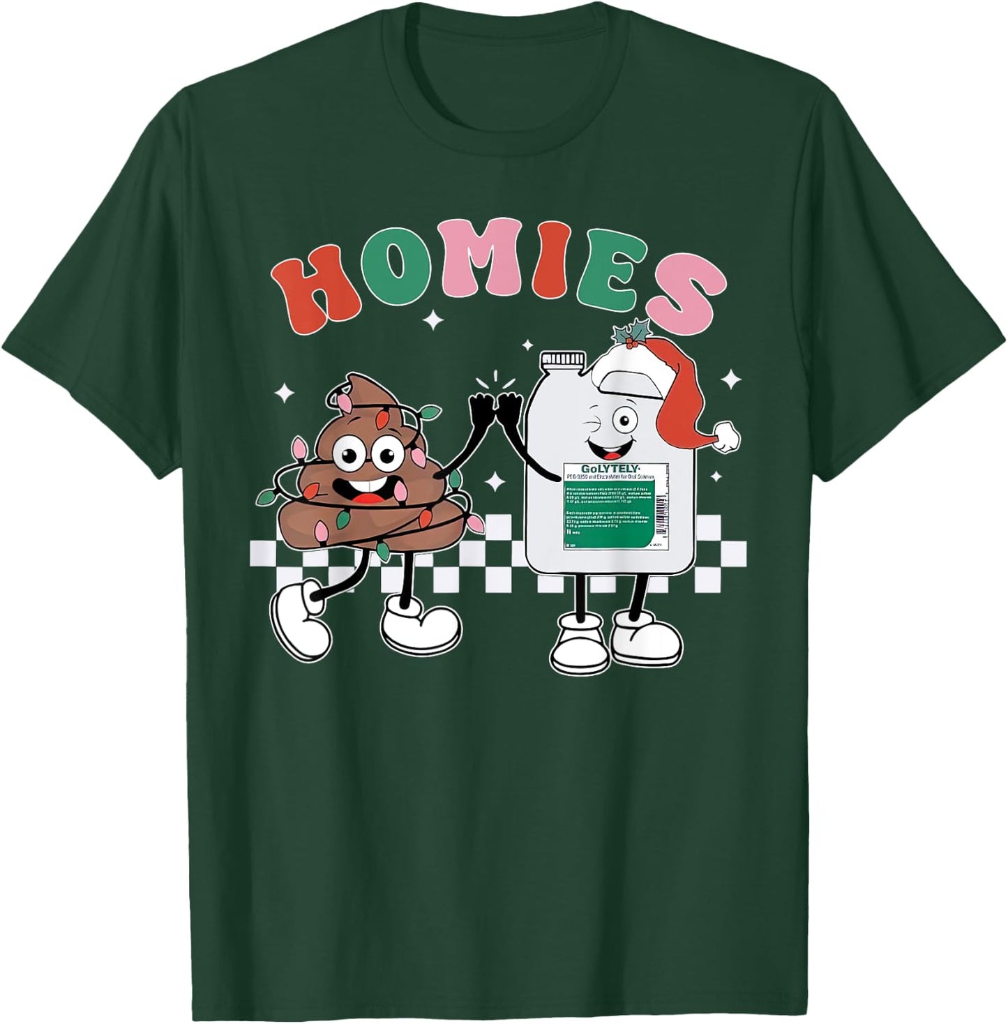 Funny Gastroenterologists Gastro Nurse Endo Nurse Christmas T-Shirt - T-Shirt | Forest