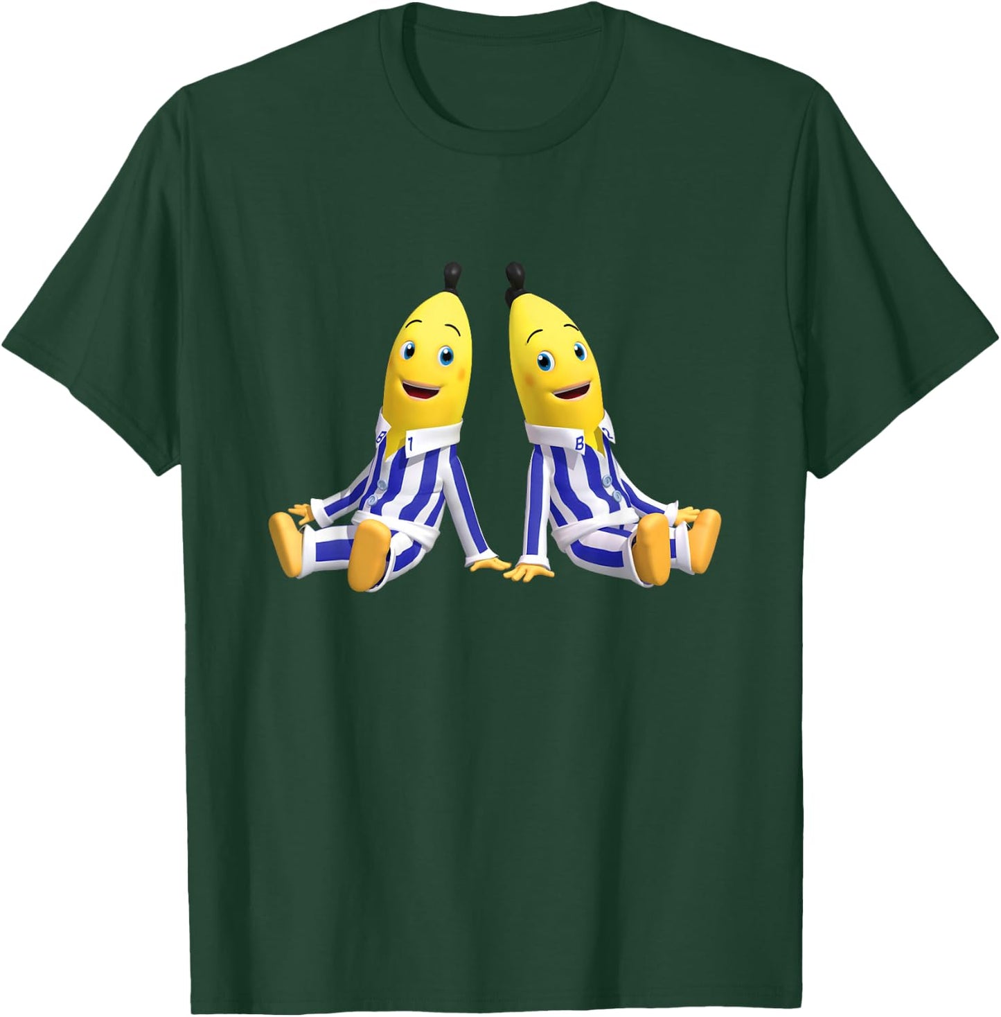 Bananas in Pajamas B1 and B2 Funny Vegetarian T-Shirt - T-Shirt | Forest