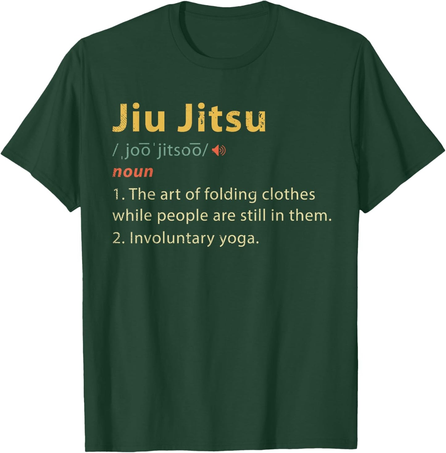 Jiu Jitsu Definition T Shirt Funny BJJ Jiu-Jitsu Shirt Gift T-Shirt - T-Shirt | Forest