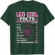 Leo Girl Zodiac Sign Facts Traits Horoscope Zodiac T-Shirt - T-Shirt | Forest
