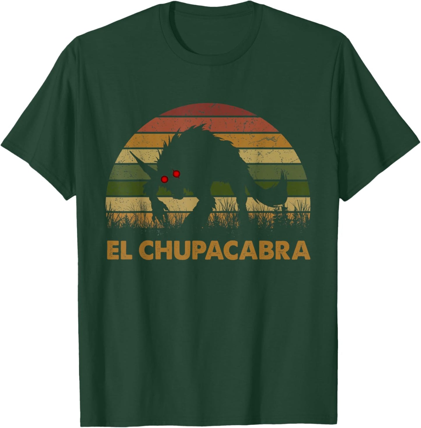 El Chupacabra Adorable Animals Vintage Monster Funny Apparel T-Shirt - T-Shirt | Forest