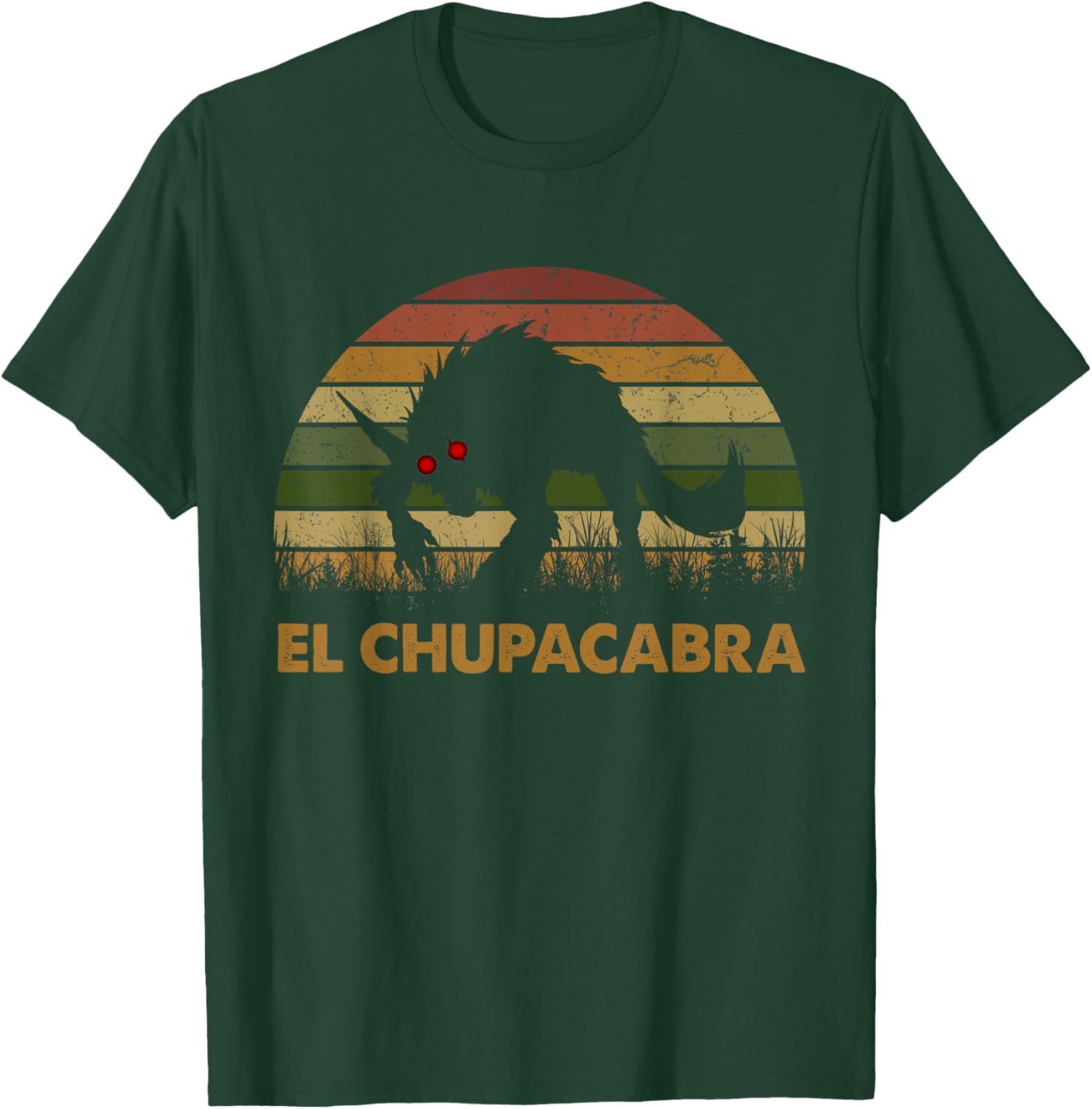El Chupacabra Adorable Animals Vintage Monster Funny Apparel T-Shirt - T-Shirt | Forest