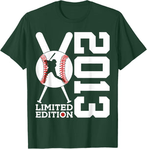 12th BIRTHDAY BASEBALL LIMITED EDITION 2013 T-Shirt - T-Shirt | Forest