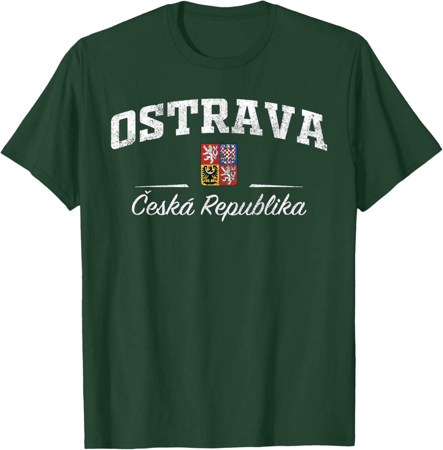 Ostrava Czech Republic T-Shirt - T-Shirt | Forest