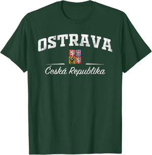Ostrava Czech Republic T-Shirt - T-Shirt | Forest