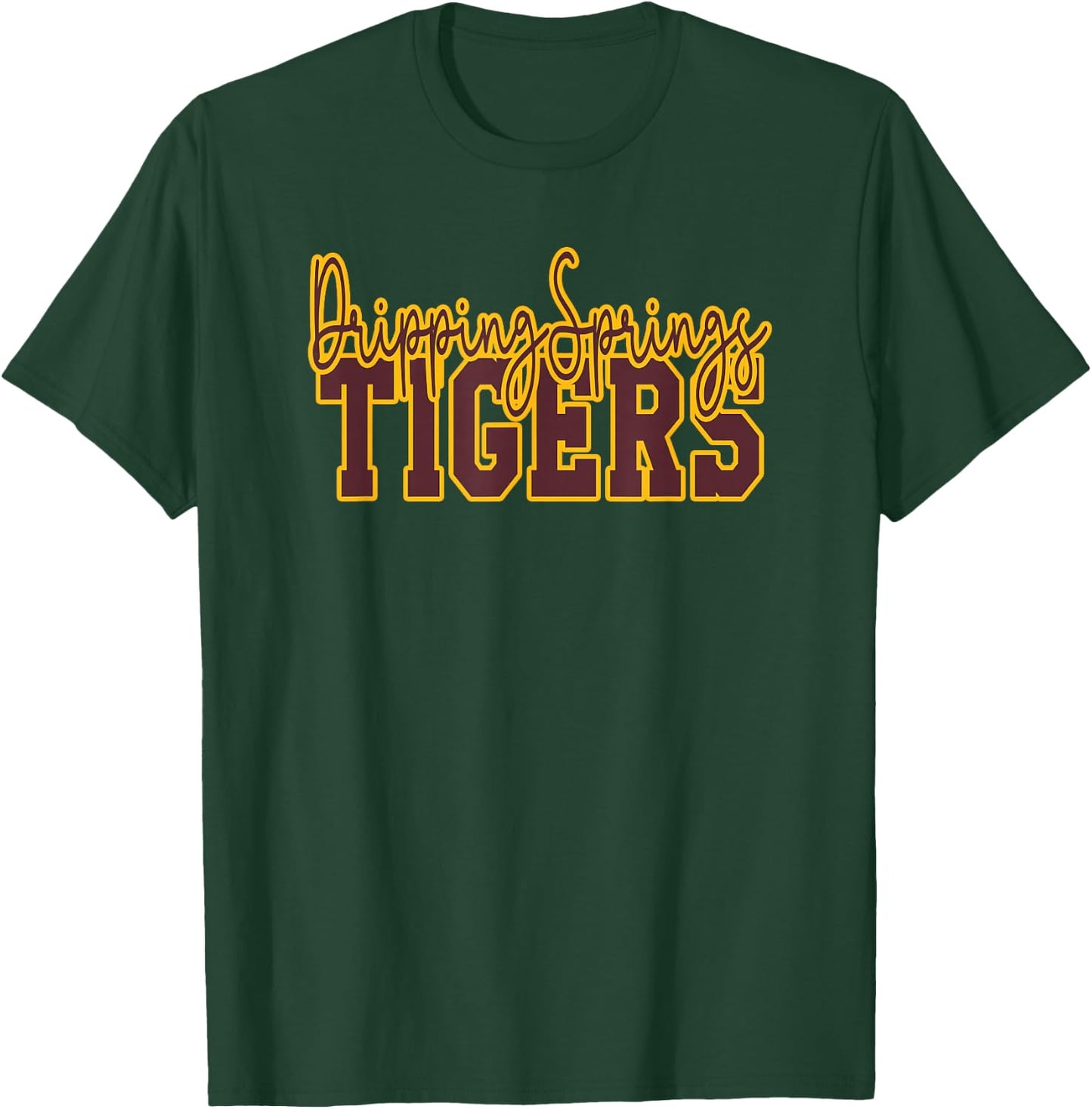 Dripping Springs High School Tigers T-Shirt - T-Shirt | Forest
