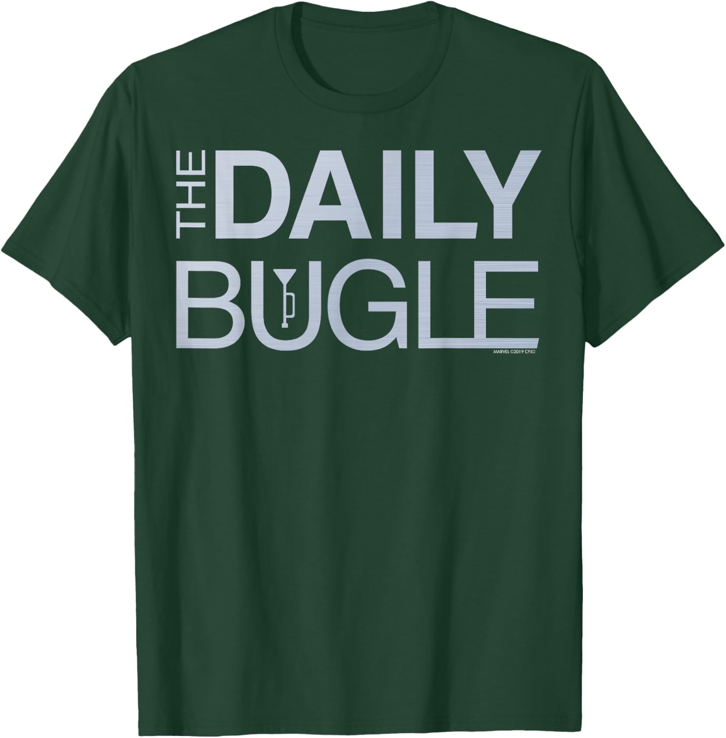 Marvel Spider-Man Far from Home The Daily Bugle Logo T-Shirt - T-Shirt | Forest