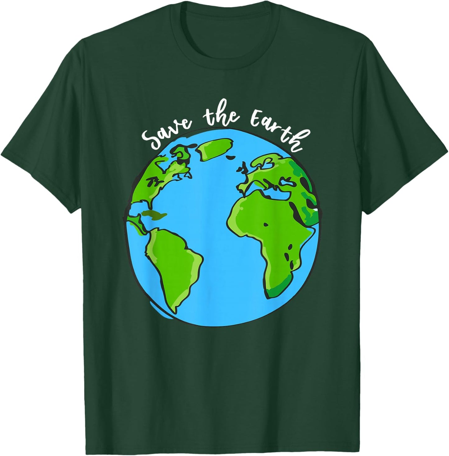 Save our Planet Earth Day 2019 T Shirt for kids and adult T-Shirt - T-Shirt | Forest
