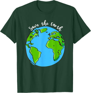 Save our Planet Earth Day 2019 T Shirt for kids and adult T-Shirt - T-Shirt | Forest