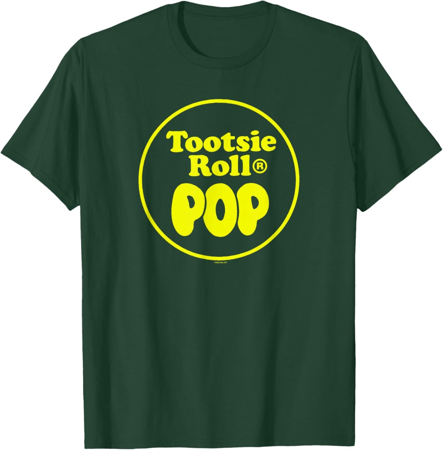 Tootsie Roll Pop Plain Circle Logo T-Shirt - T-Shirt | Forest