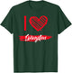 I Love LIVINGSTON County I Heart LIVINGSTON T-Shirt - T-Shirt | Forest