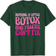 Cute Botox Lover Gifts for Aesthetic Nurses Black Modern Letter Print T-Shirt - T-Shirt | Forest