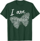 I Am Unique Strong Law of Attraction Positive Affirmation T-Shirt - T-Shirt | Forest