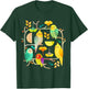 Summery Birdies Men Women T-Shirt - T-Shirt | Forest