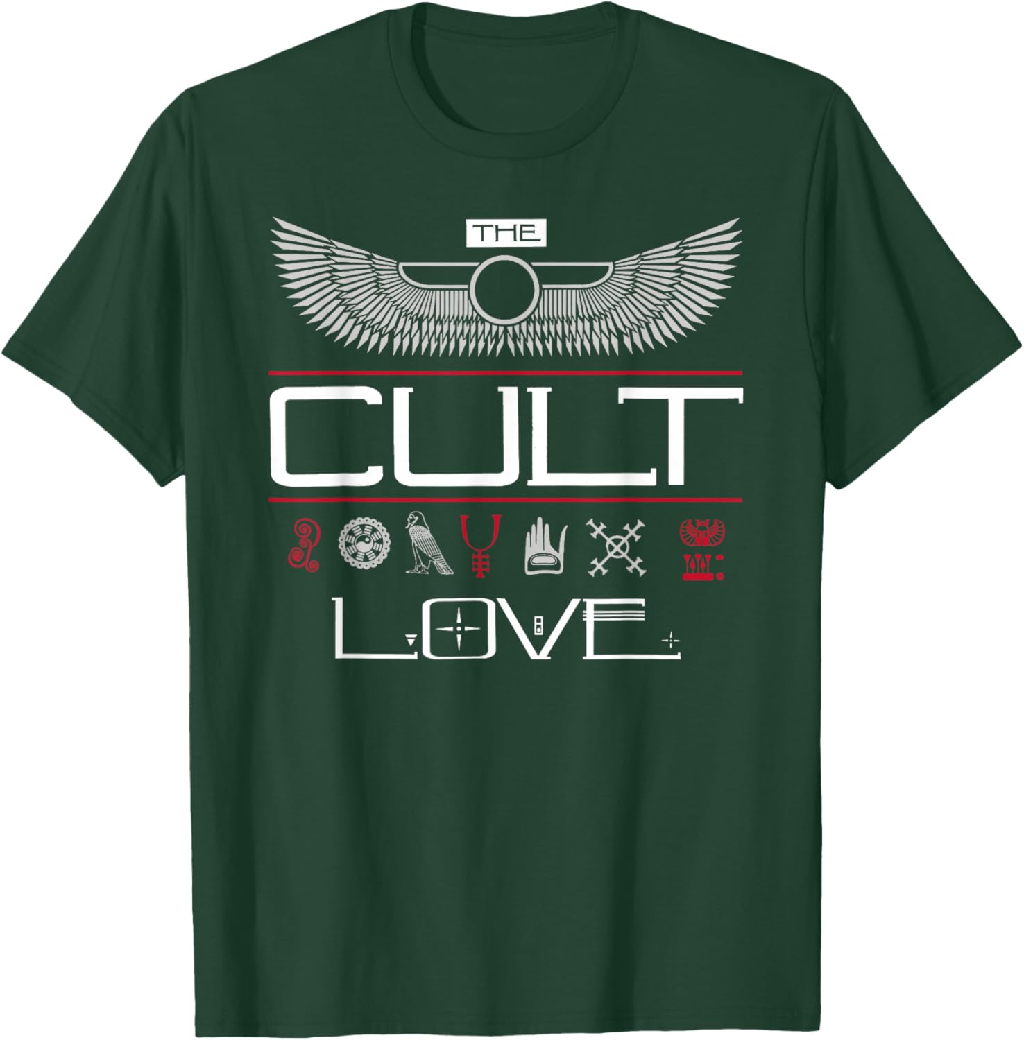 The Cult – Love Symbols T-Shirt - T-Shirt | Forest