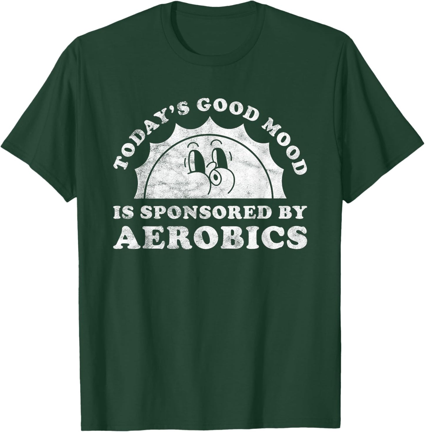 Funny Cute Retro Vintage Aerobics or Fitness Instructor T-Shirt - T-Shirt | Forest
